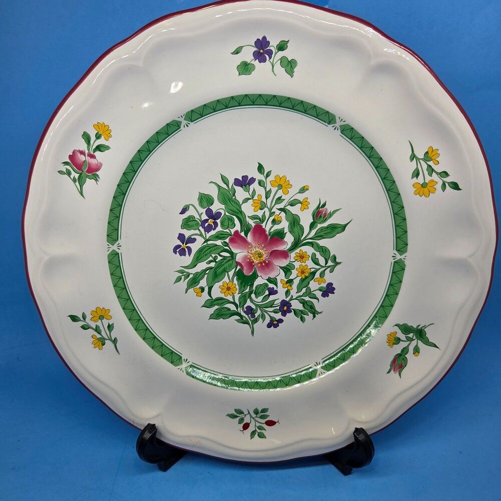International China Company "ROSALYNN" By Carleton Varney 12 1/4"  Platter   EXC